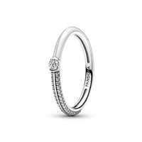 Anello Pandora Donna in Argento Zirconia 192528C02-44 - 192528C02-50